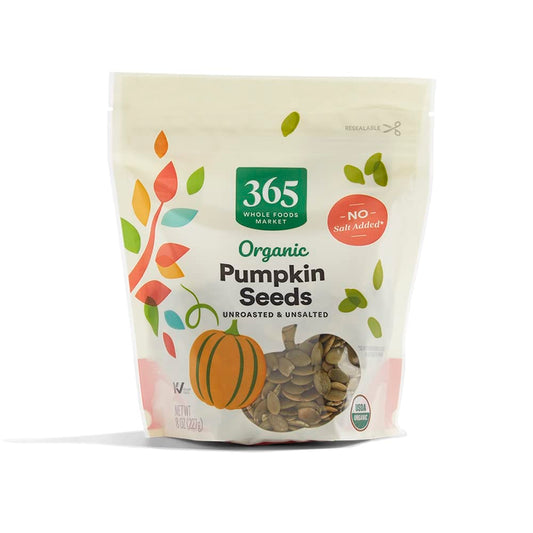 365 by Whole Foods Market, Organic Pumpkin Seeds, 8 Ounce